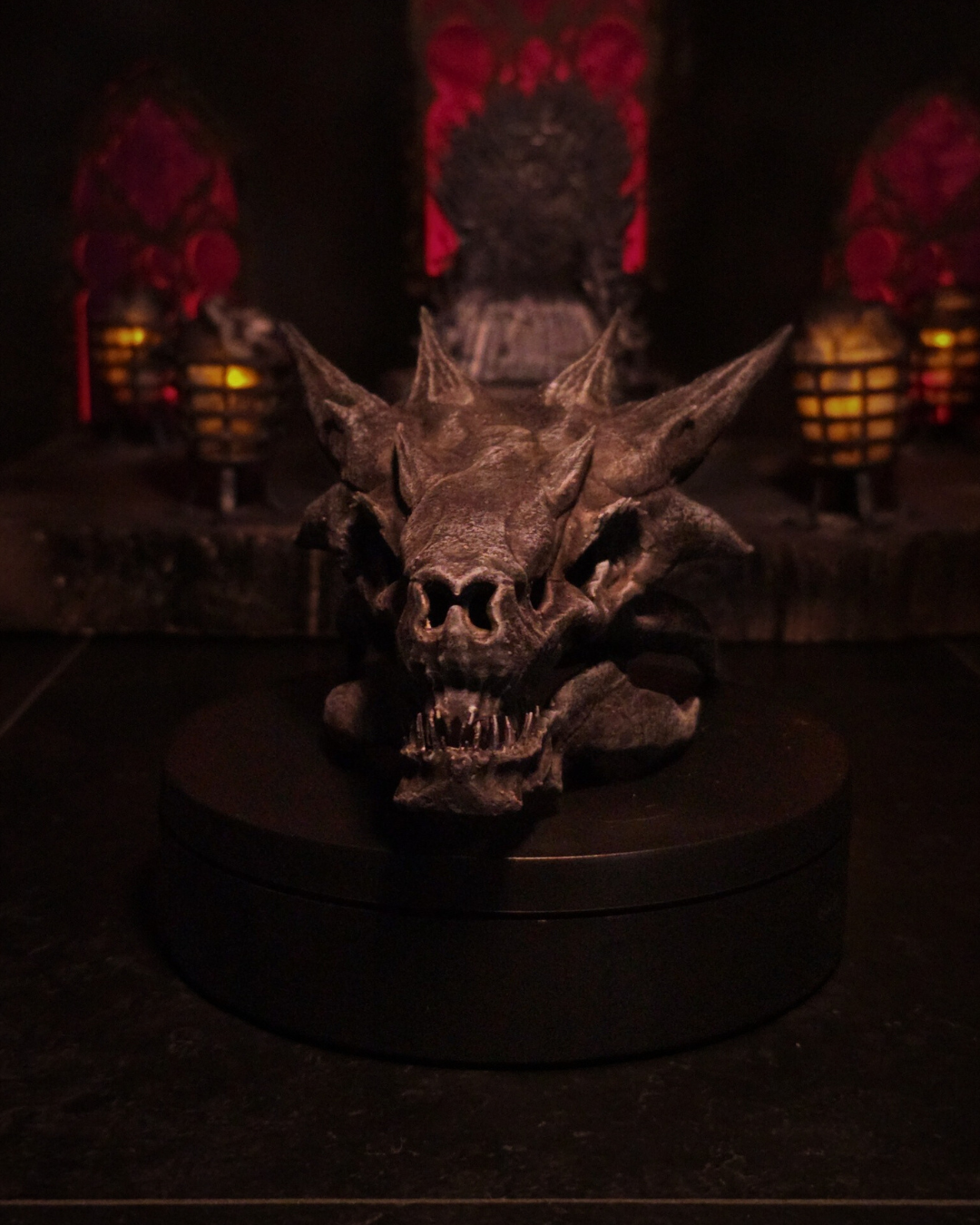 Crâne du dragon Balerion, fidèle à l’univers de House of the Dragon
