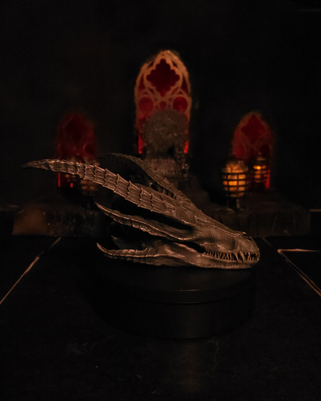Crâne du dragon Silverwing, monture de la reine Alysanne Targaryen
