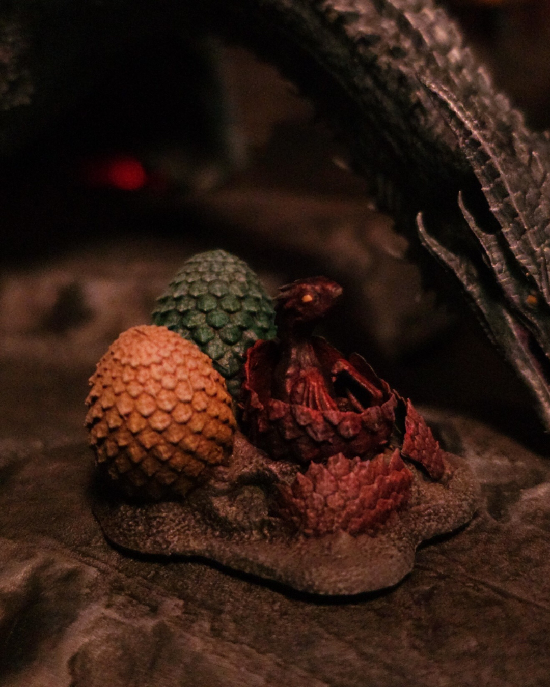 Baby dragon figurine