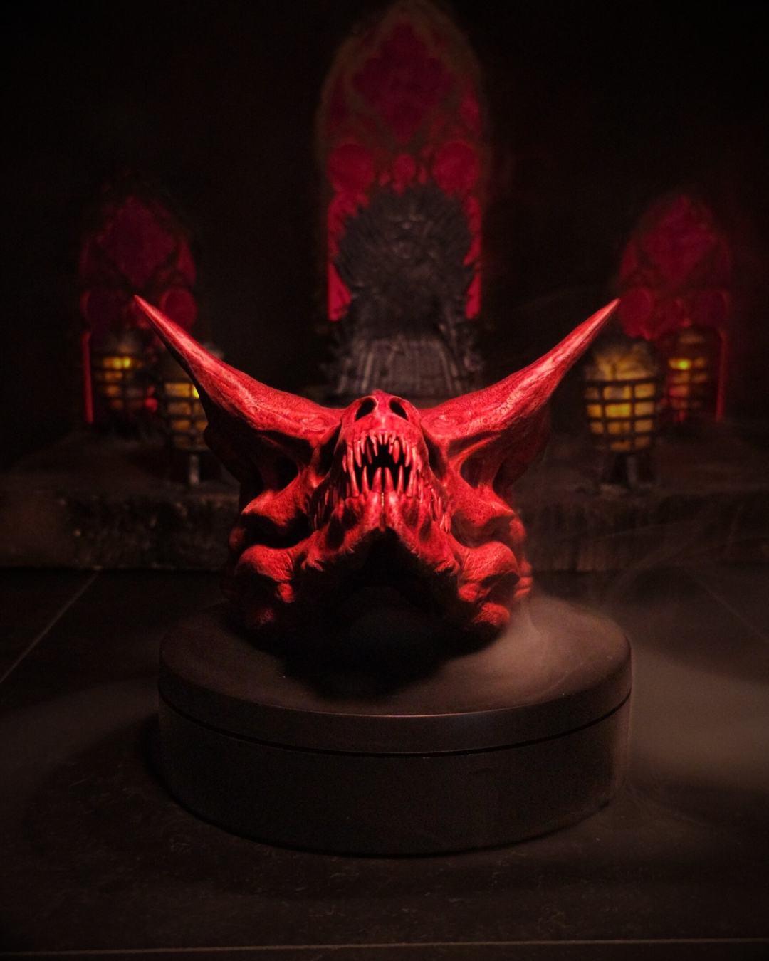 Dragon skulls