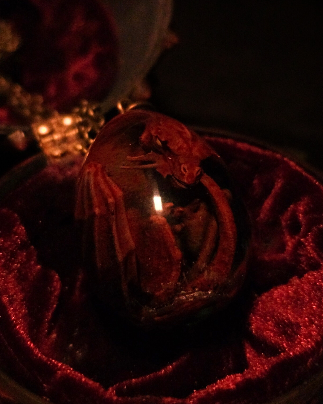 Dragons's embrios pendants
