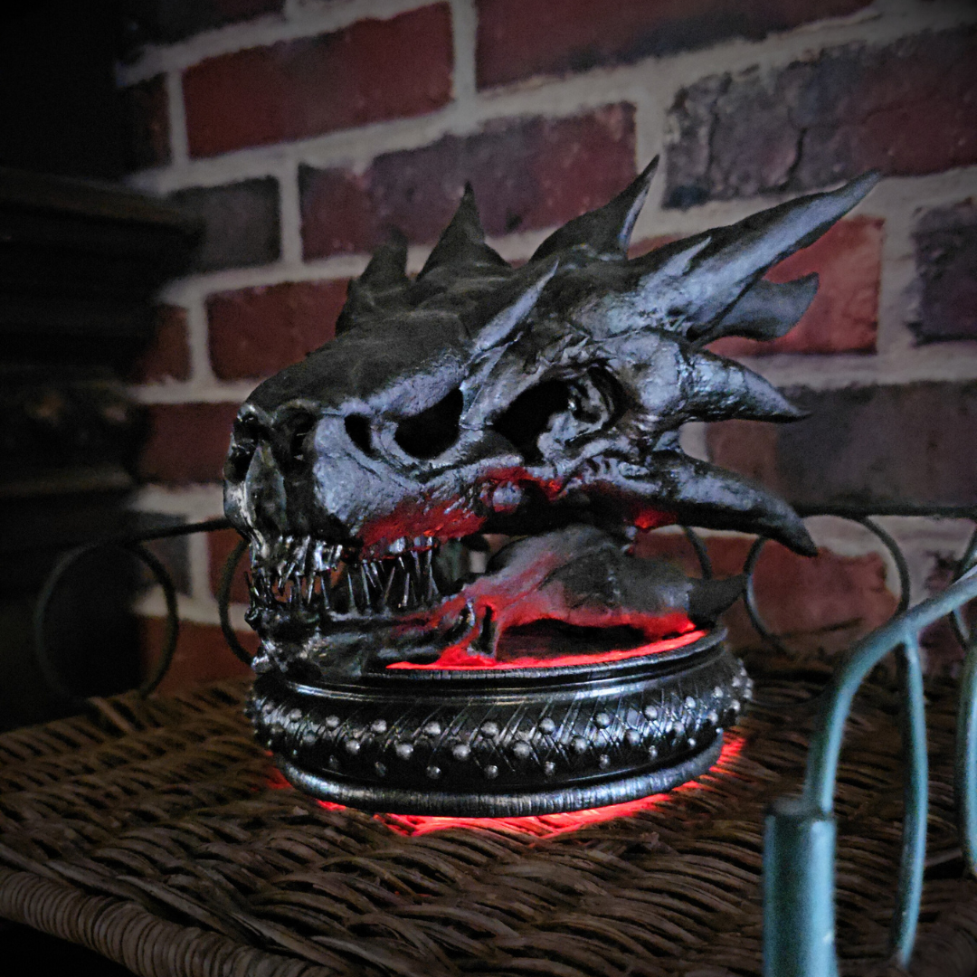 Figurine du crane du dragon Balerion