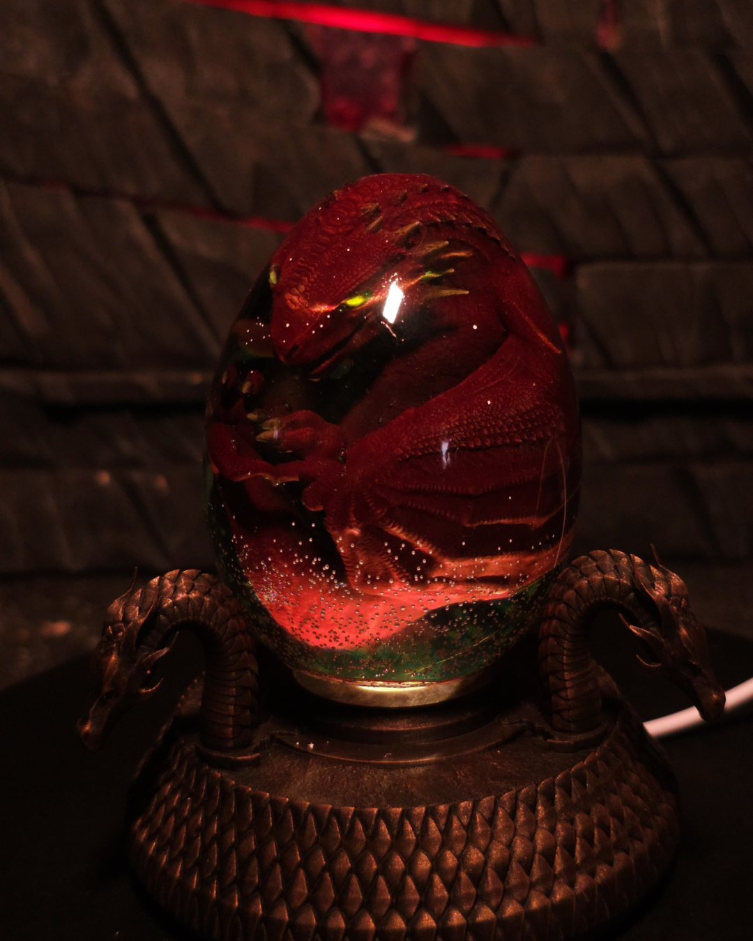 Figura de embrión de “La Reina Roja”